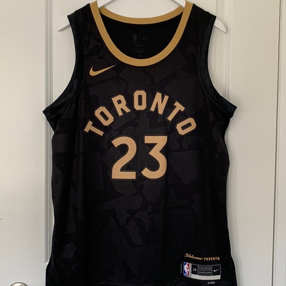 Fred Vanvleet Toronto Raptors Nike City Edition Swingman Jersey - Picture 4 of 10